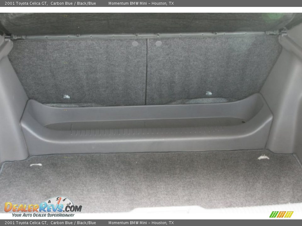 2001 Toyota Celica GT Carbon Blue / Black/Blue Photo #21