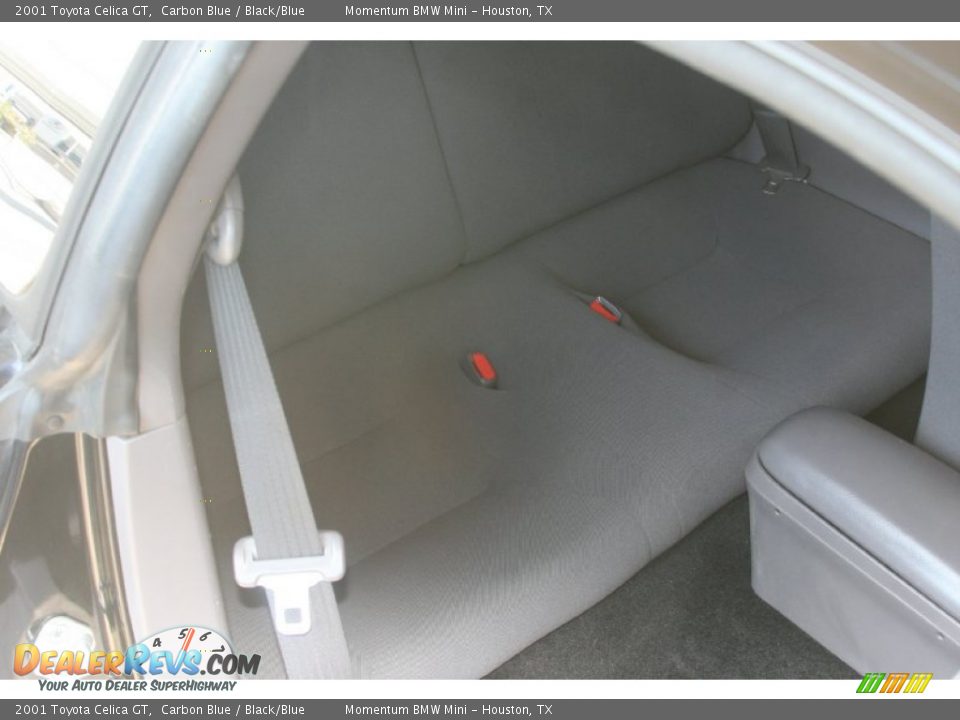 2001 Toyota Celica GT Carbon Blue / Black/Blue Photo #22