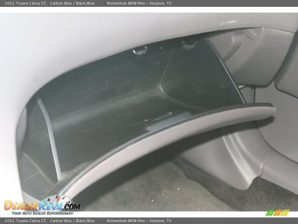 2001 Toyota Celica GT Carbon Blue / Black/Blue Photo #26