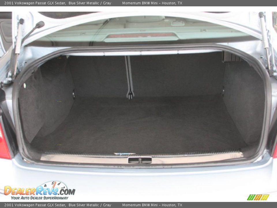 2001 Volkswagen Passat GLX Sedan Blue Silver Metallic / Gray Photo #25