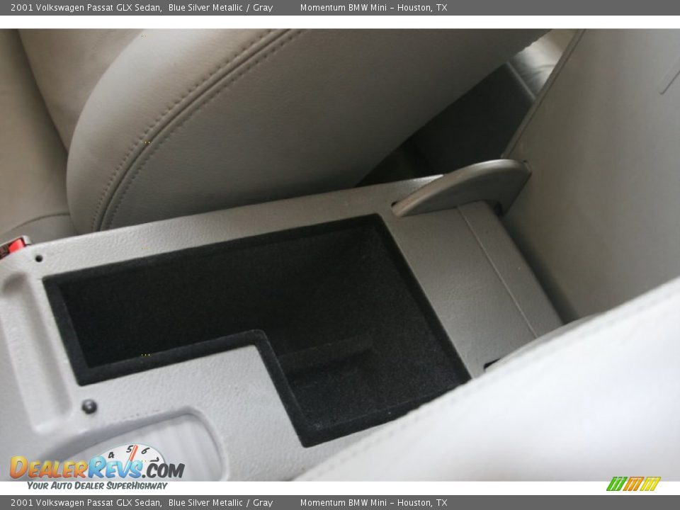 2001 Volkswagen Passat GLX Sedan Blue Silver Metallic / Gray Photo #36
