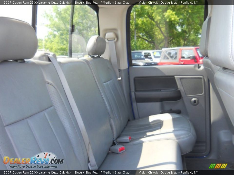 Medium Slate Gray Interior - 2007 Dodge Ram 2500 Laramie Quad Cab 4x4 Photo #8