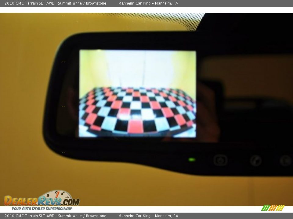 2010 GMC Terrain SLT AWD Summit White / Brownstone Photo #7