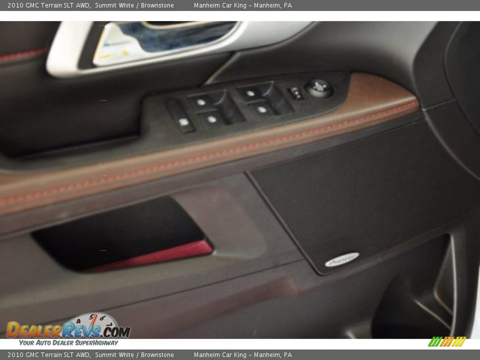 2010 GMC Terrain SLT AWD Summit White / Brownstone Photo #10