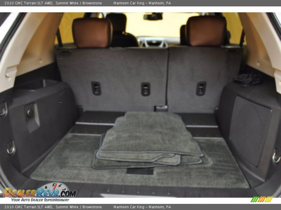 2010 GMC Terrain SLT AWD Summit White / Brownstone Photo #13