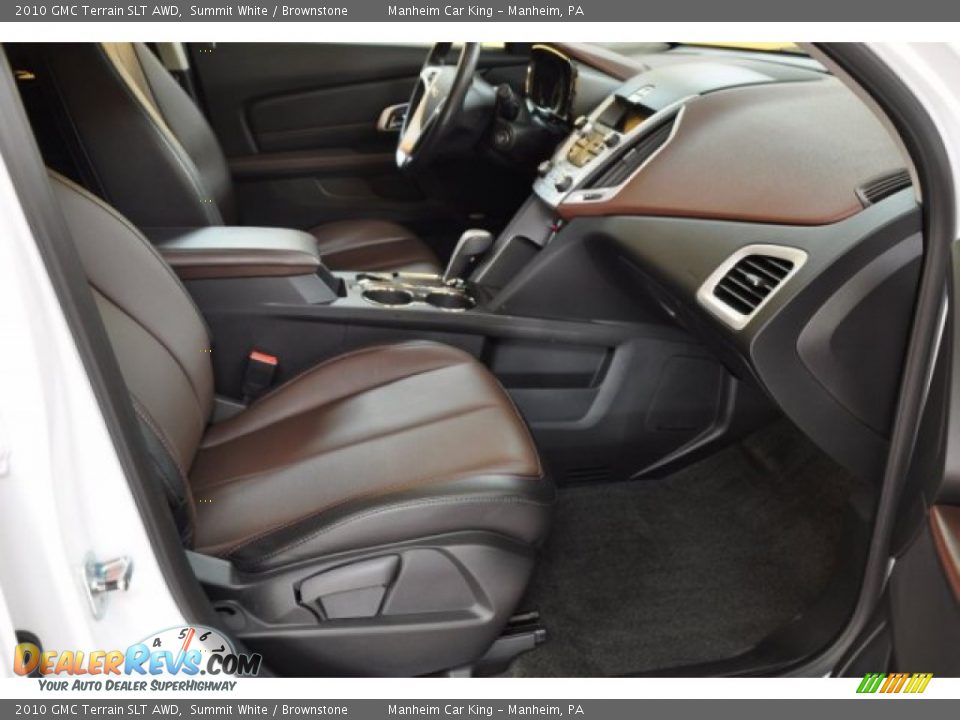 Brownstone Interior - 2010 GMC Terrain SLT AWD Photo #15