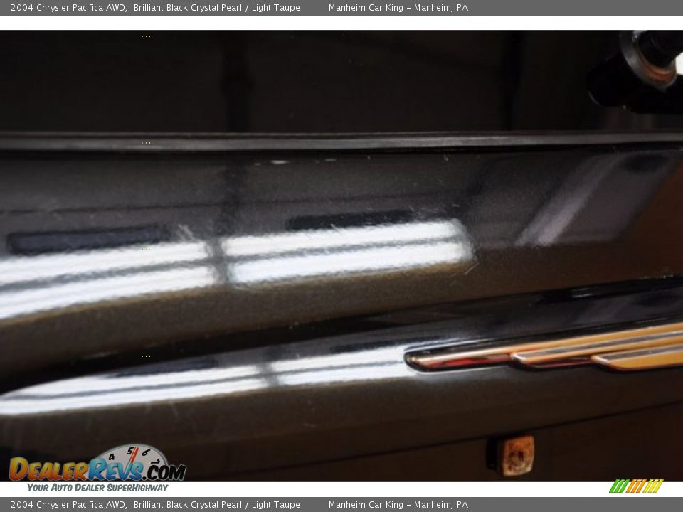2004 Chrysler Pacifica AWD Brilliant Black Crystal Pearl / Light Taupe Photo #27
