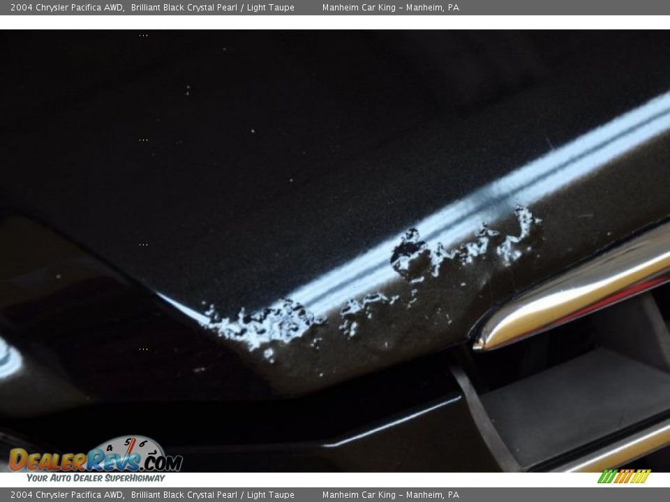 2004 Chrysler Pacifica AWD Brilliant Black Crystal Pearl / Light Taupe Photo #30