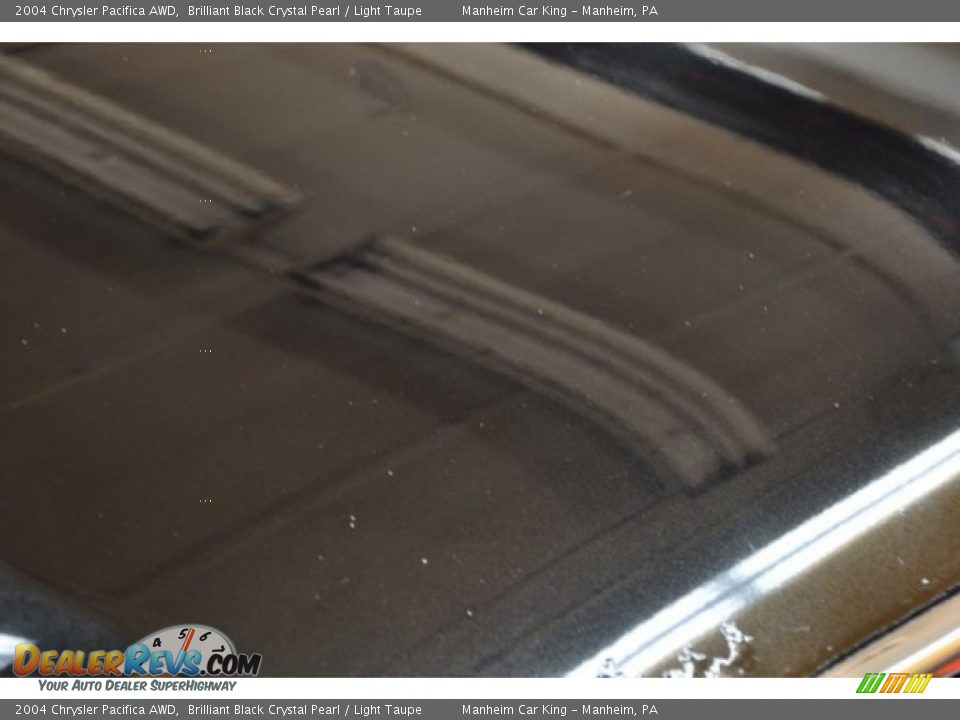 2004 Chrysler Pacifica AWD Brilliant Black Crystal Pearl / Light Taupe Photo #31