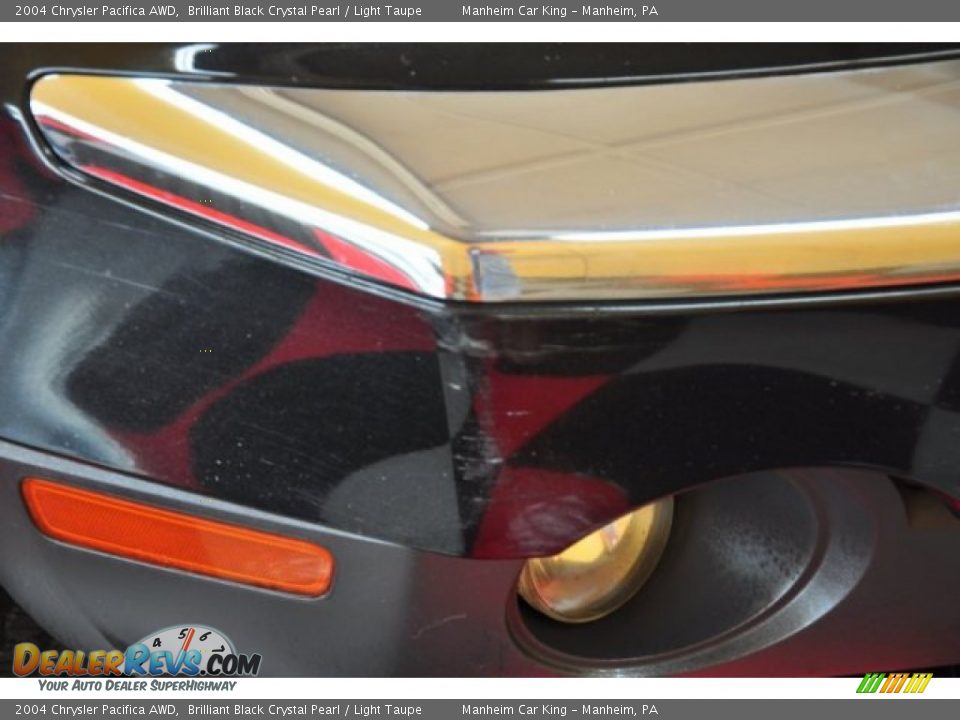 2004 Chrysler Pacifica AWD Brilliant Black Crystal Pearl / Light Taupe Photo #32