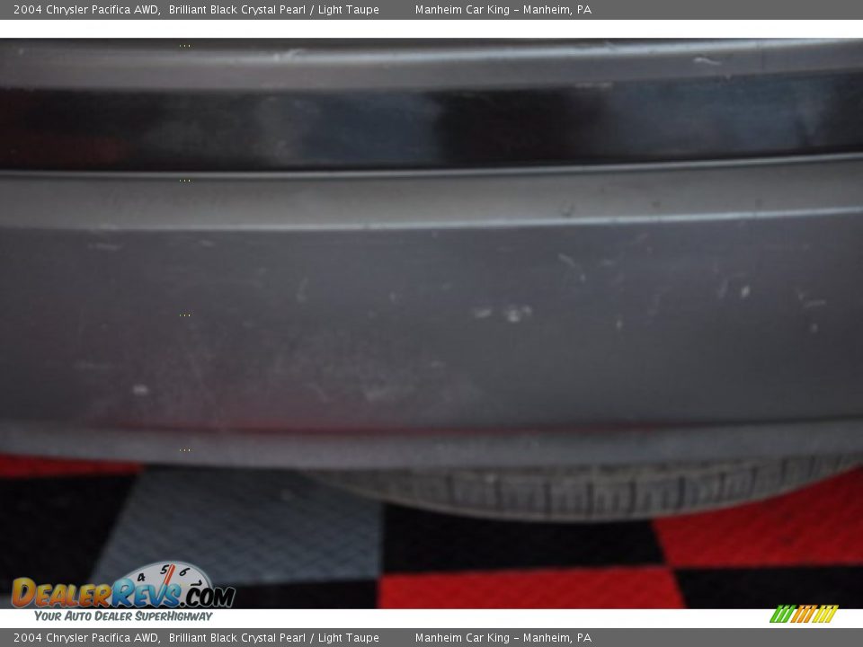 2004 Chrysler Pacifica AWD Brilliant Black Crystal Pearl / Light Taupe Photo #36