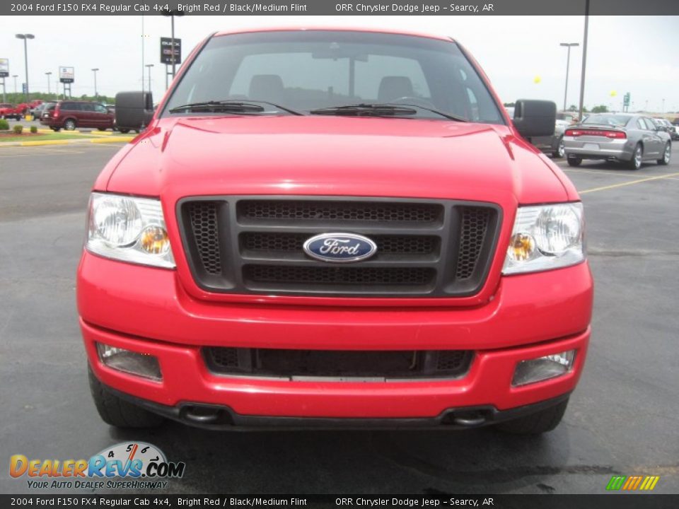 Bright Red 2004 Ford F150 FX4 Regular Cab 4x4 Photo #2