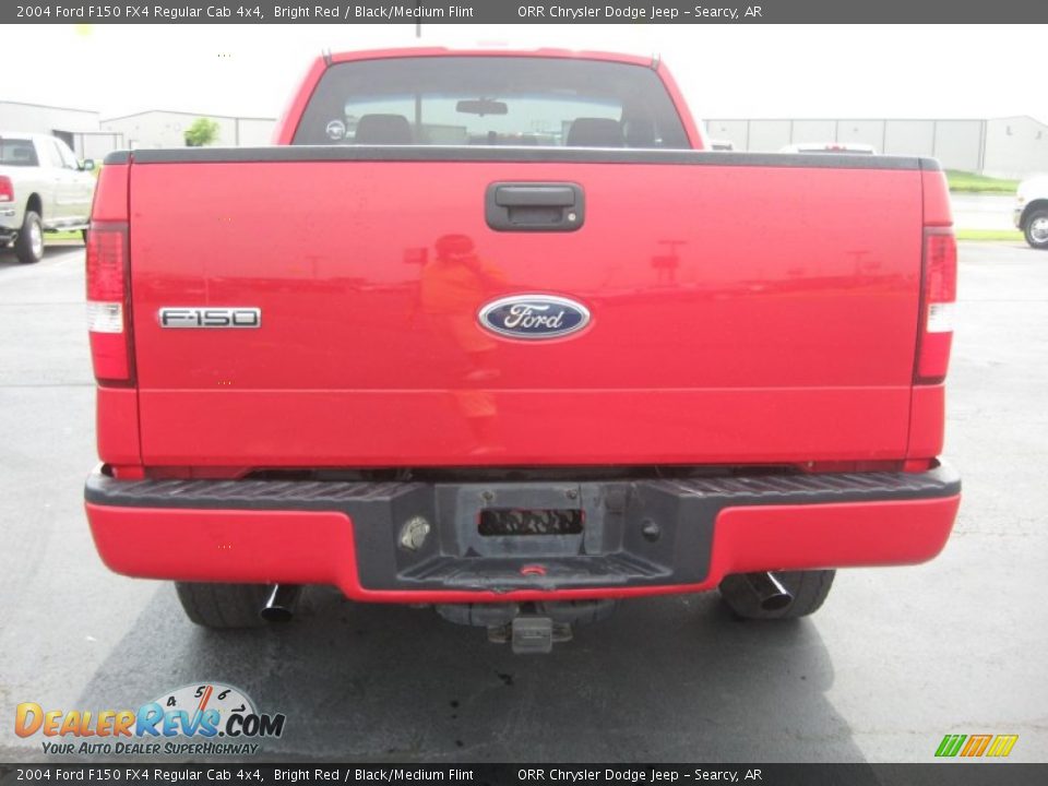 Bright Red 2004 Ford F150 FX4 Regular Cab 4x4 Photo #6