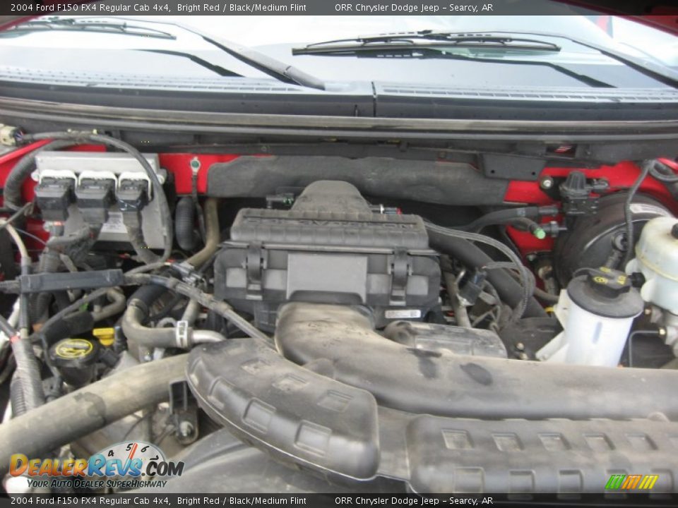 2004 Ford F150 FX4 Regular Cab 4x4 5.4 Liter SOHC 24V Triton V8 Engine Photo #17