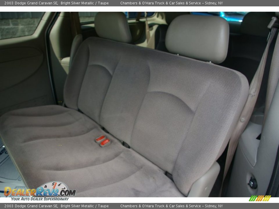 2003 Dodge Grand Caravan SE Bright Silver Metallic / Taupe Photo #4