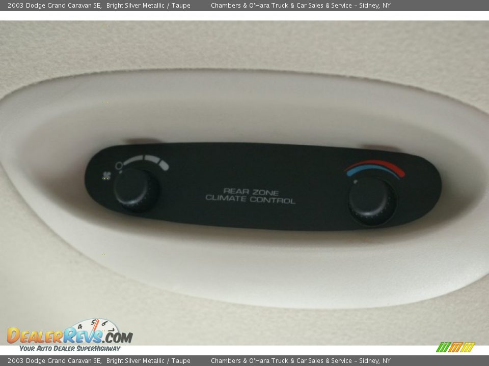 2003 Dodge Grand Caravan SE Bright Silver Metallic / Taupe Photo #6