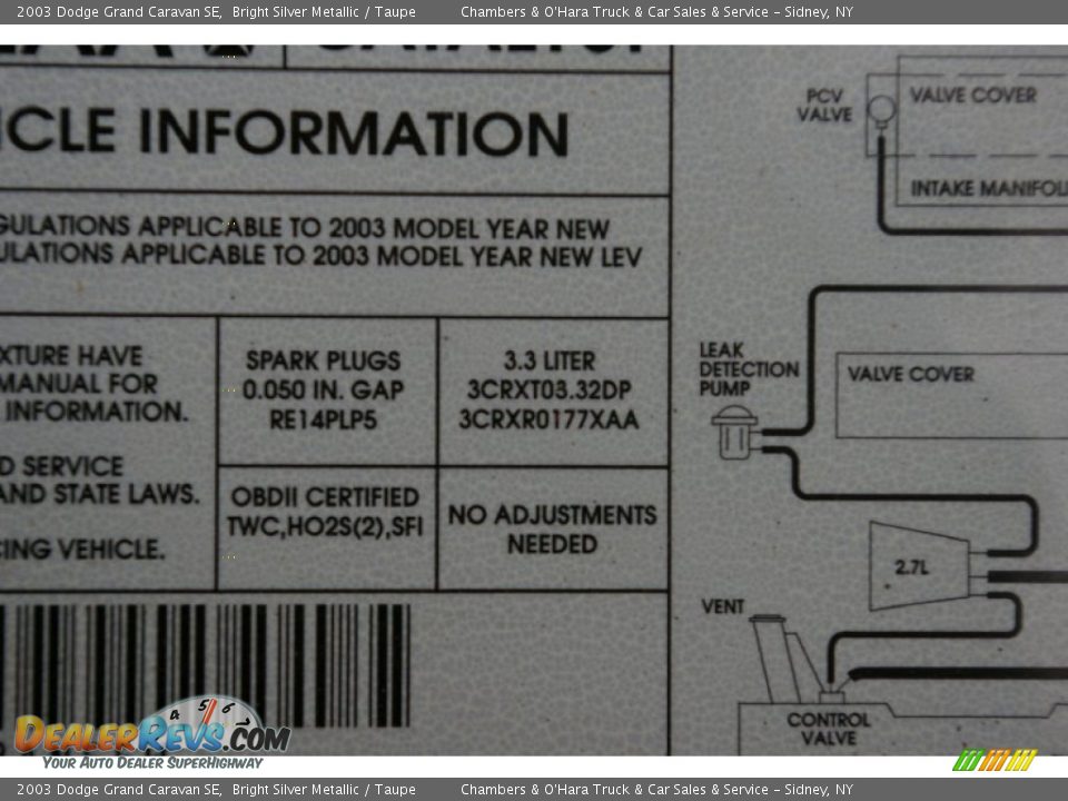 2003 Dodge Grand Caravan SE Bright Silver Metallic / Taupe Photo #21
