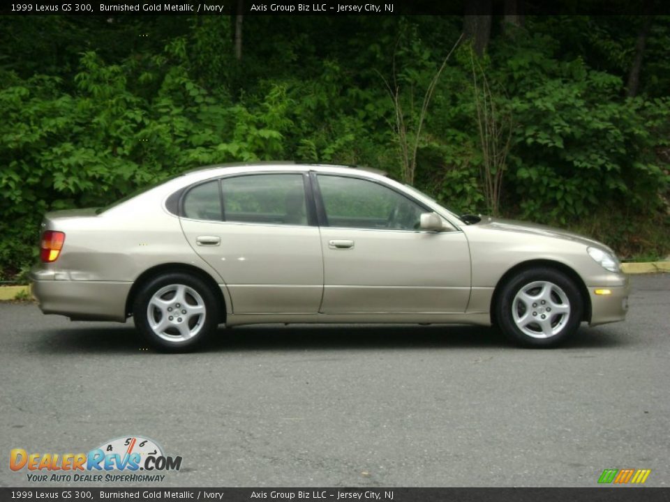 1999 Lexus GS 300 Burnished Gold Metallic / Ivory Photo #5