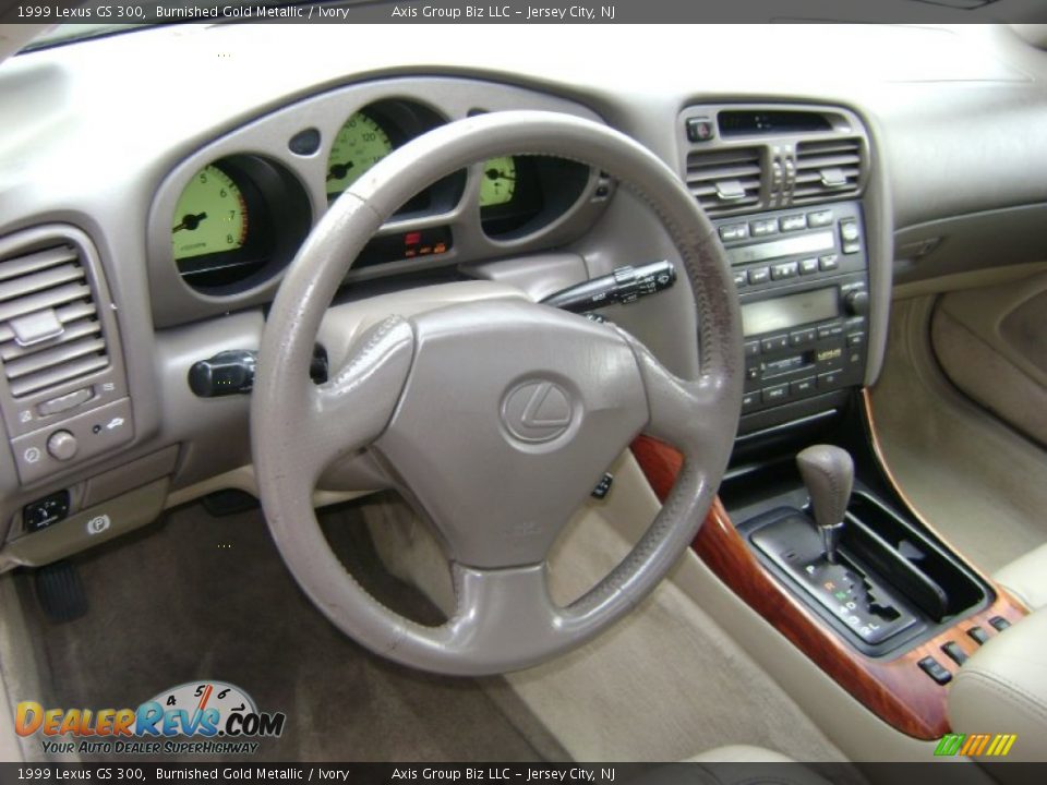 Ivory Interior - 1999 Lexus GS 300 Photo #7