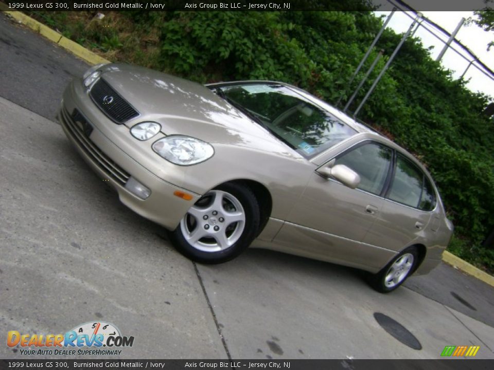 1999 Lexus GS 300 Burnished Gold Metallic / Ivory Photo #30