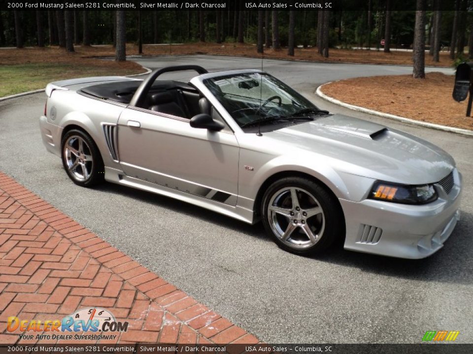 Front 3/4 View of 2000 Ford Mustang Saleen S281 Convertible Photo #5