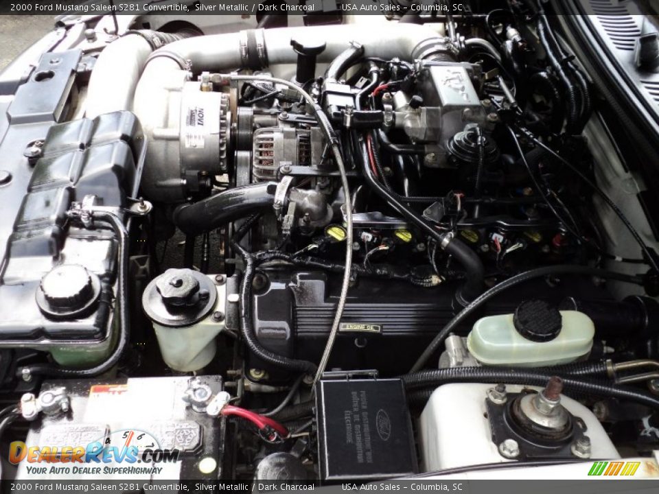 2000 Ford Mustang Saleen S281 Convertible 4.6 Liter Paxton Supercharged SOHC 16-Valve V8 Engine Photo #34