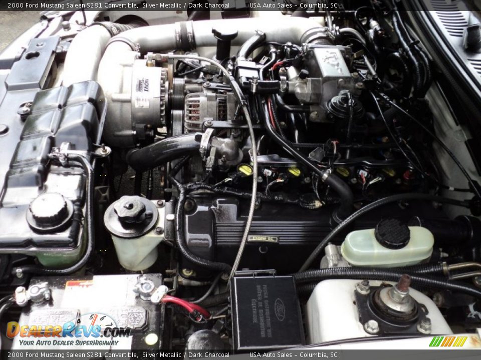 2000 Ford Mustang Saleen S281 Convertible 4.6 Liter Paxton Supercharged SOHC 16-Valve V8 Engine Photo #34