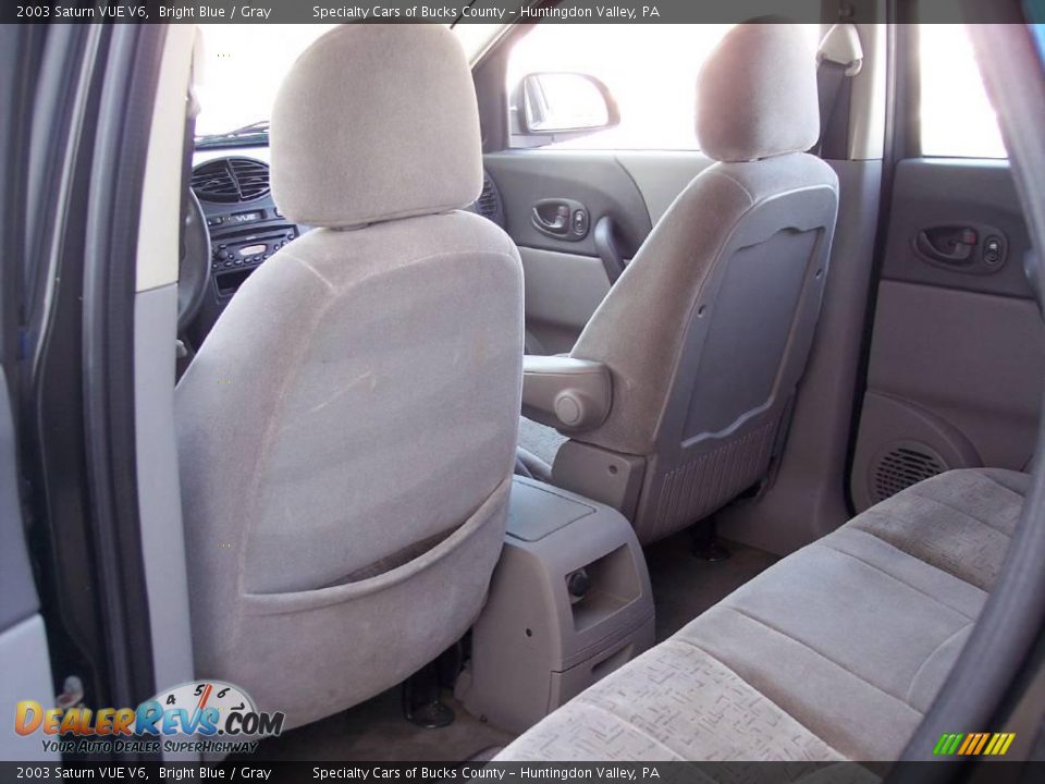 2003 Saturn VUE V6 Bright Blue / Gray Photo #32
