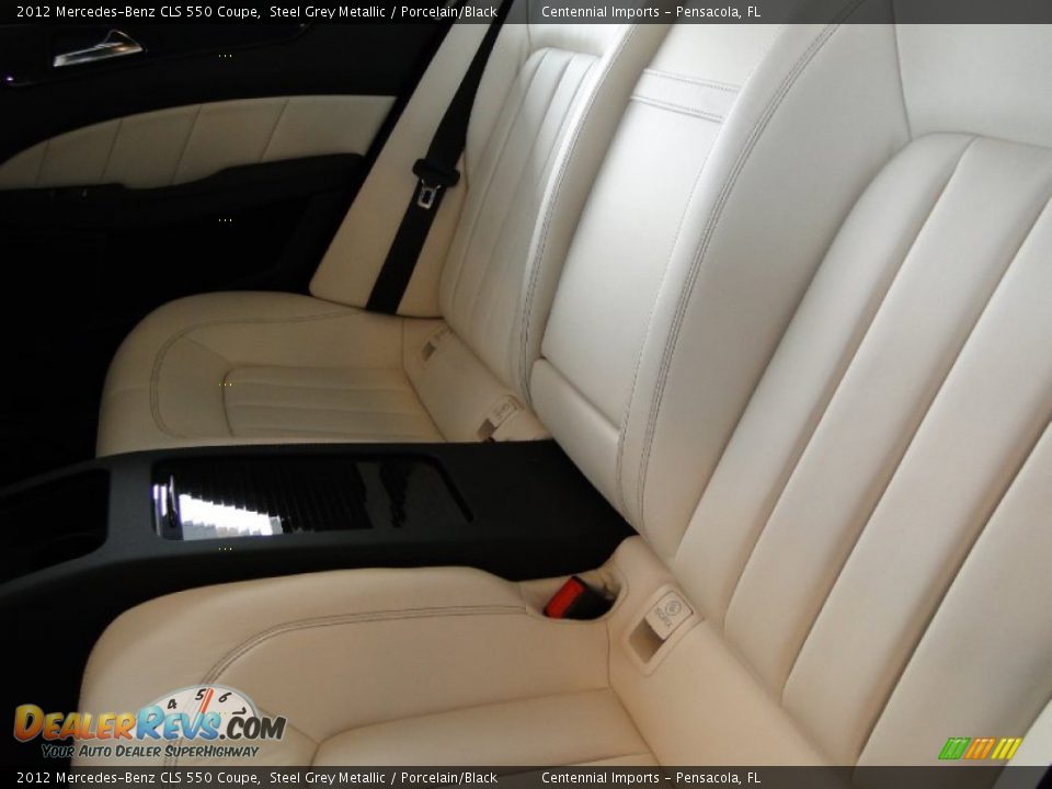 Porcelain/Black Interior - 2012 Mercedes-Benz CLS 550 Coupe Photo #10