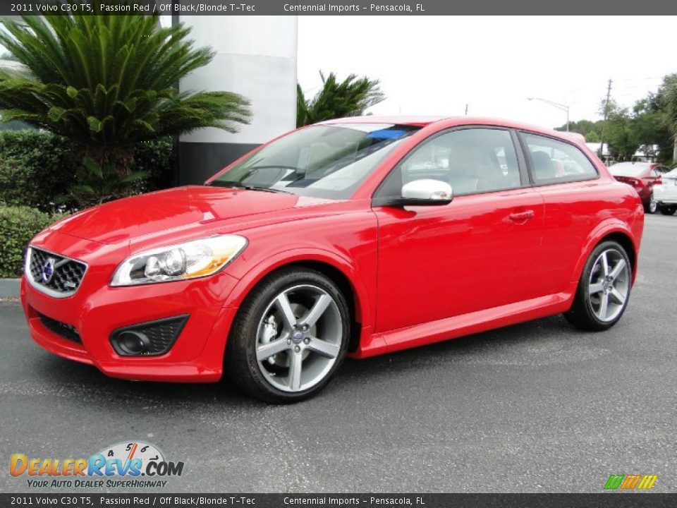 Passion Red 2011 Volvo C30 T5 Photo #3