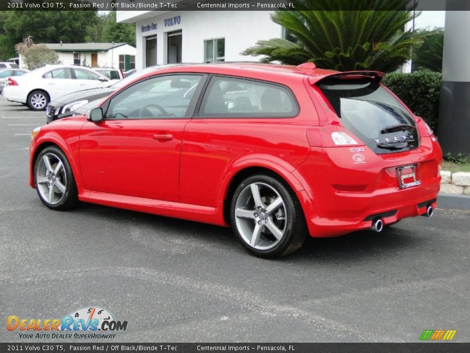 Passion Red 2011 Volvo C30 T5 Photo #11