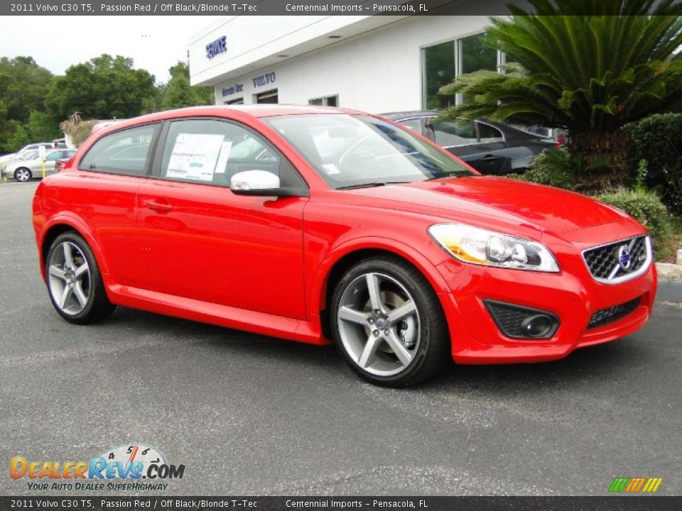 Passion Red 2011 Volvo C30 T5 Photo #16