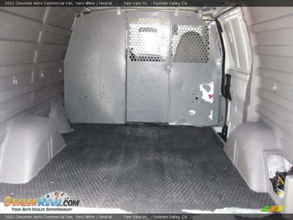 2001 Chevrolet Astro Commercial Van Trunk Photo #7