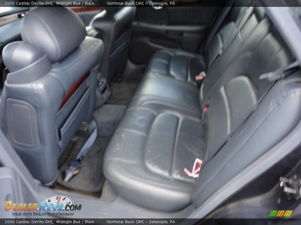 Black Interior - 2000 Cadillac DeVille DHS Photo #15