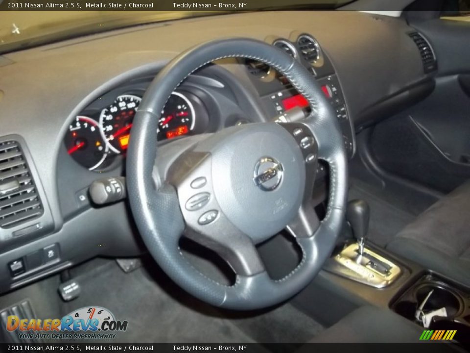 2011 Nissan Altima 2.5 S Metallic Slate / Charcoal Photo #17