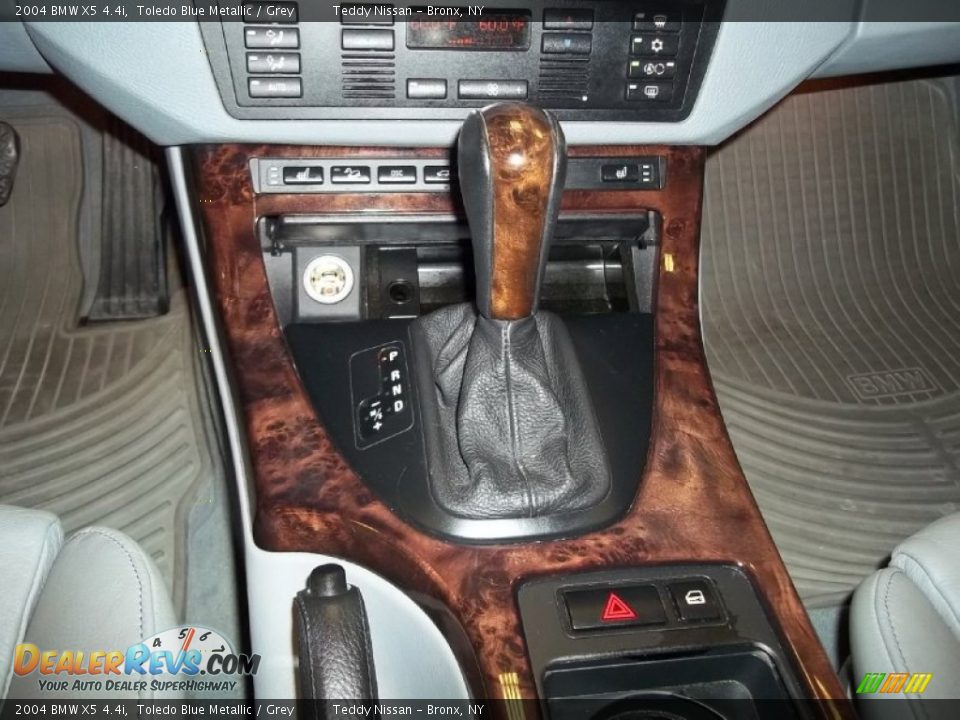 2004 BMW X5 4.4i Toledo Blue Metallic / Grey Photo #20