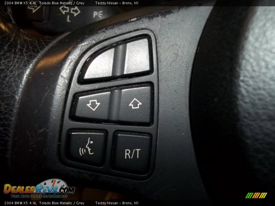 2004 BMW X5 4.4i Toledo Blue Metallic / Grey Photo #21