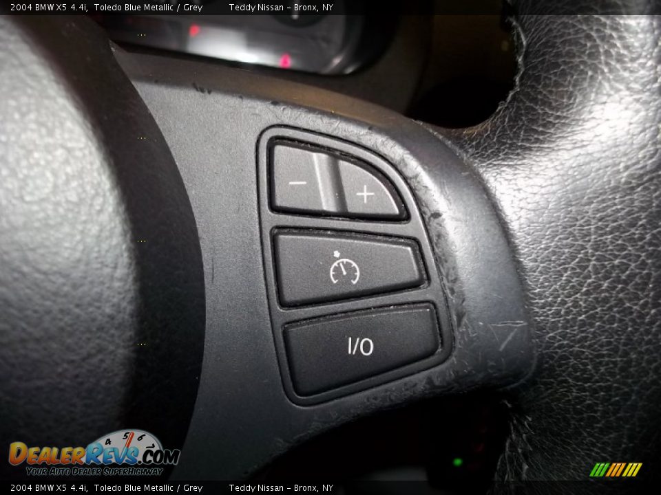 2004 BMW X5 4.4i Toledo Blue Metallic / Grey Photo #22
