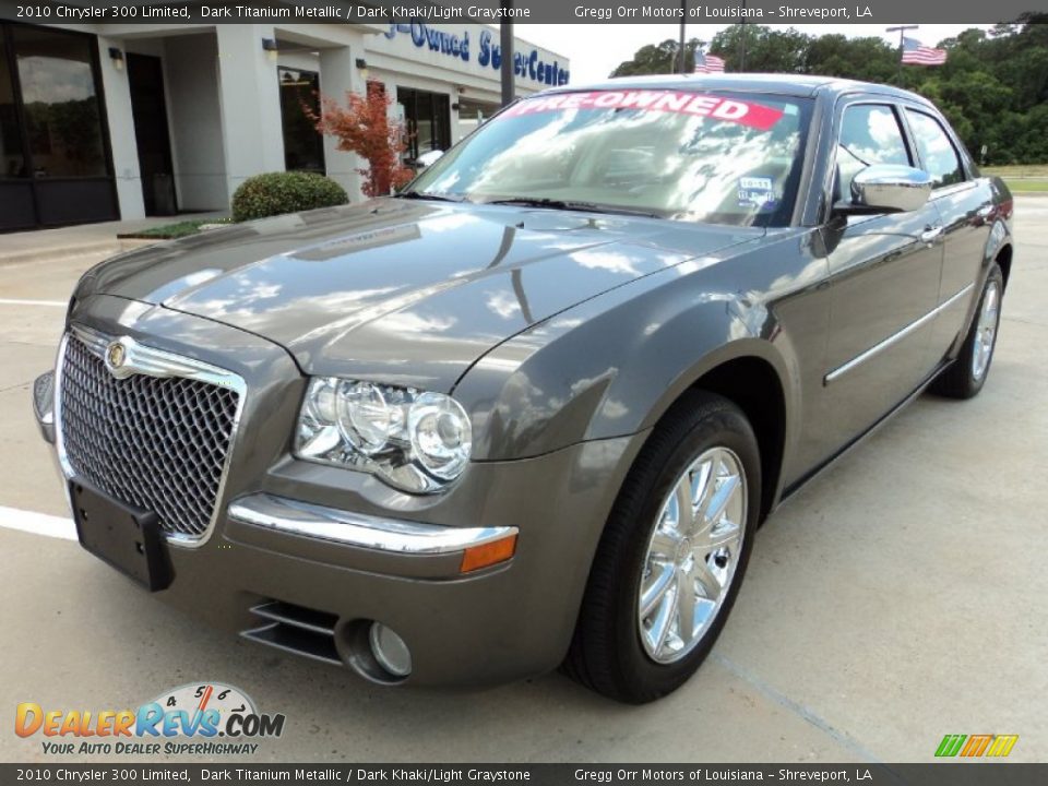 2010 Chrysler 300 Limited Dark Titanium Metallic / Dark Khaki/Light Graystone Photo #1