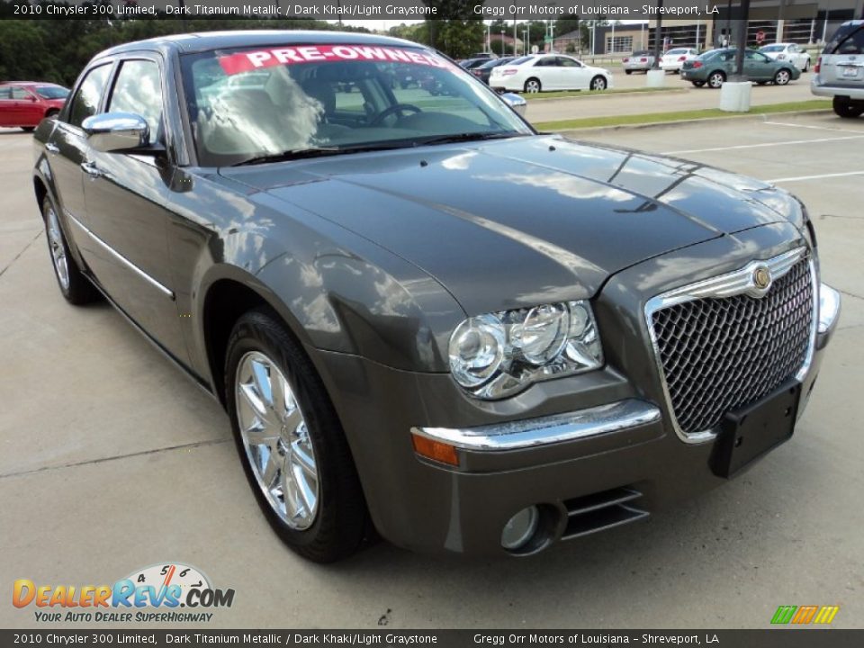 2010 Chrysler 300 Limited Dark Titanium Metallic / Dark Khaki/Light Graystone Photo #2