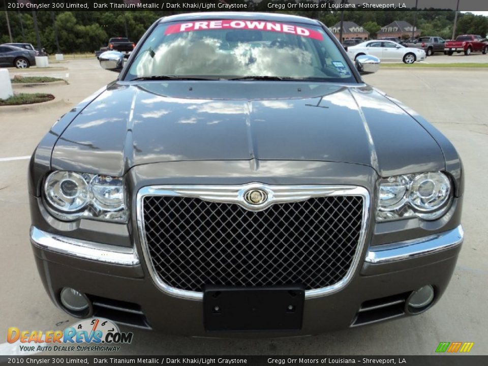 2010 Chrysler 300 Limited Dark Titanium Metallic / Dark Khaki/Light Graystone Photo #3