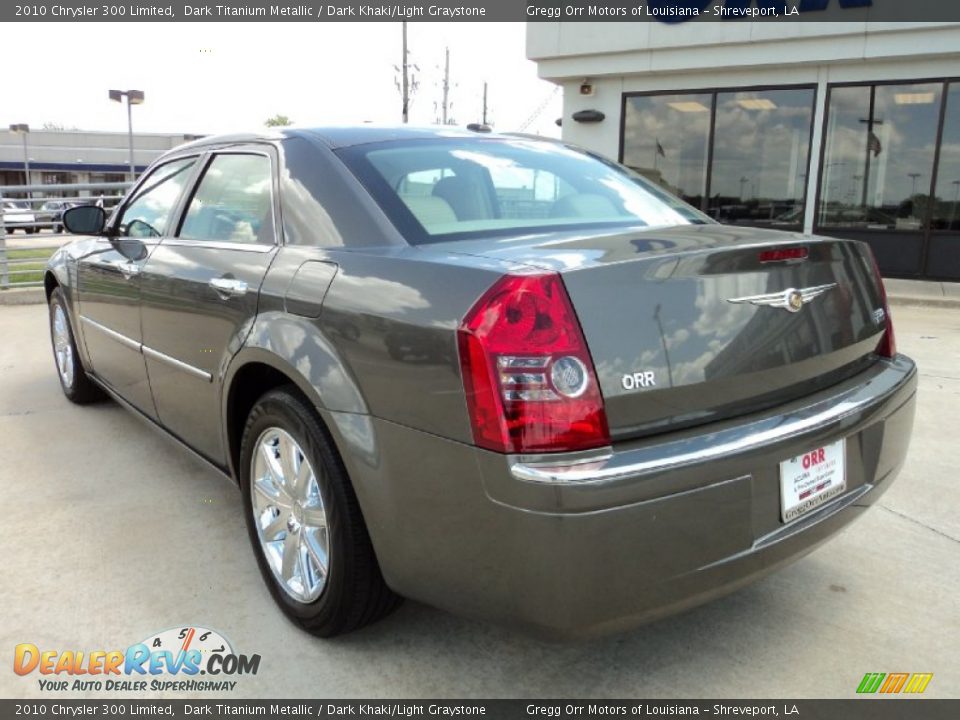 2010 Chrysler 300 Limited Dark Titanium Metallic / Dark Khaki/Light Graystone Photo #7