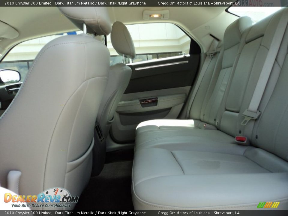 2010 Chrysler 300 Limited Dark Titanium Metallic / Dark Khaki/Light Graystone Photo #12