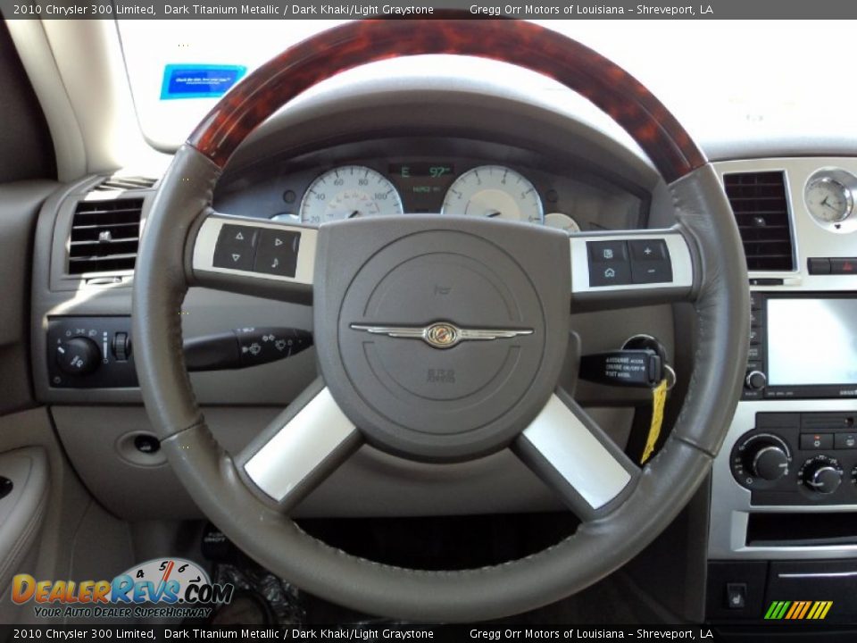 2010 Chrysler 300 Limited Steering Wheel Photo #15