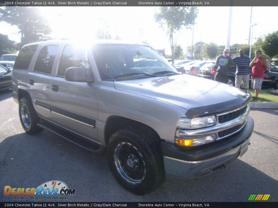 2004 Chevrolet Tahoe LS 4x4 Silver Birch Metallic / Gray/Dark Charcoal Photo #7