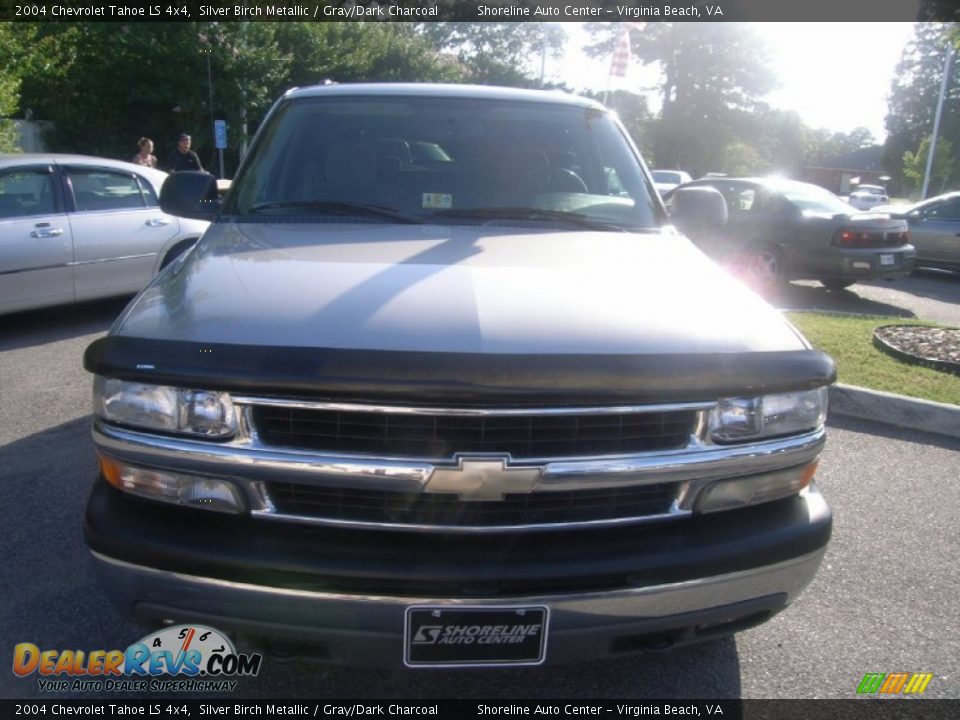 2004 Chevrolet Tahoe LS 4x4 Silver Birch Metallic / Gray/Dark Charcoal Photo #8