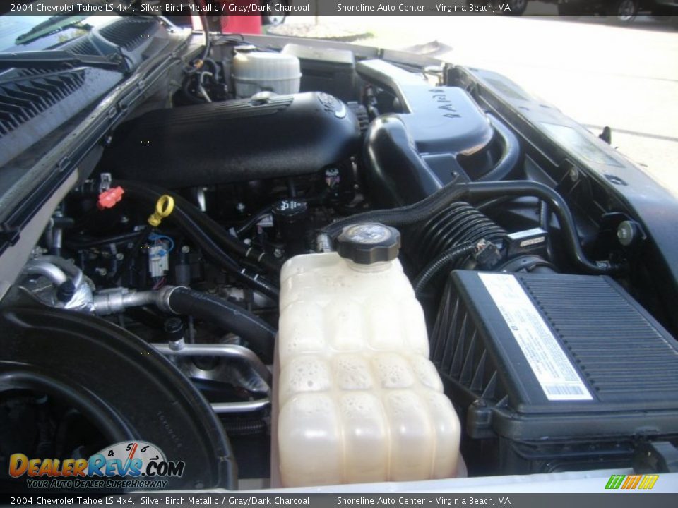 2004 Chevrolet Tahoe LS 4x4 Silver Birch Metallic / Gray/Dark Charcoal Photo #23