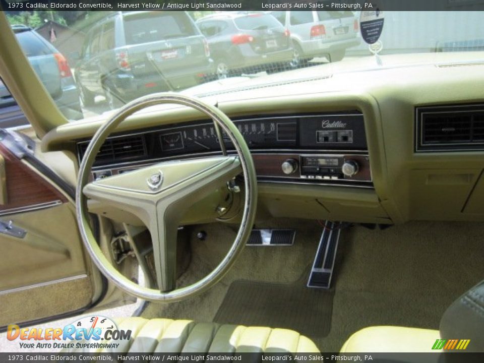 Dashboard of 1973 Cadillac Eldorado Convertible Photo #16