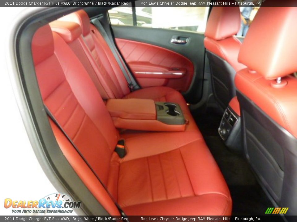 Black Radar Red Interior 2011 Dodge Charger R T Plus Awd