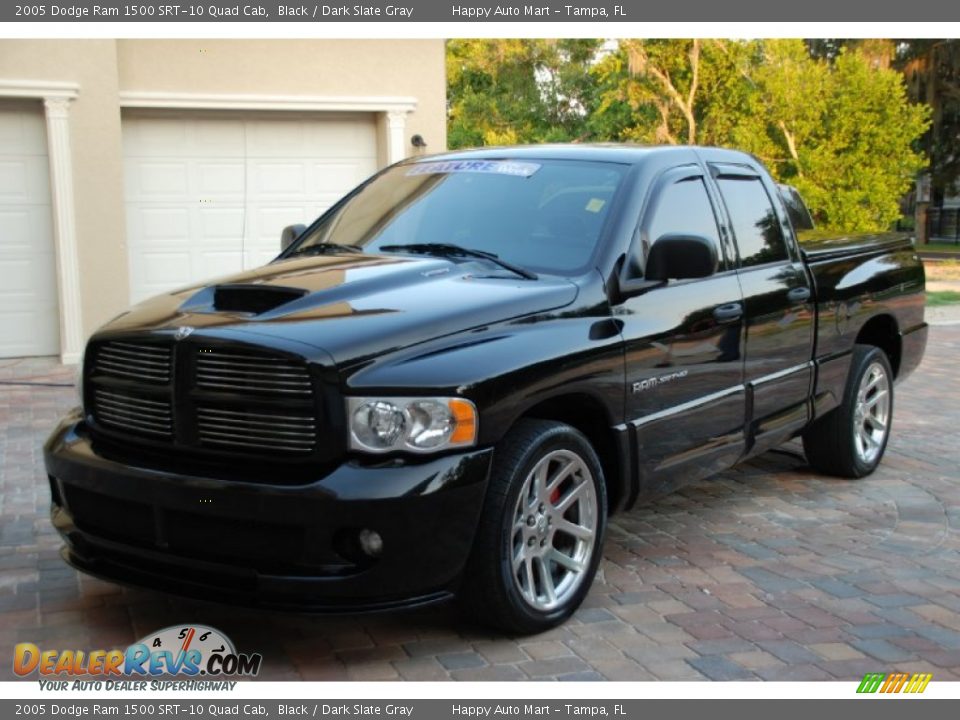 Front 3/4 View of 2005 Dodge Ram 1500 SRT-10 Quad Cab Photo #1